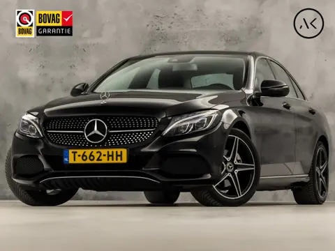 Mercedes-Benz C-Klasse 200 Sport 184Pk Automaat (GROOT NAVI, DIAMOND GRILL, LEDER, STOELVERWARMING, 