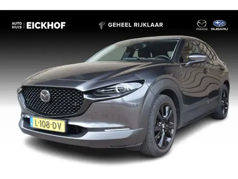 Mazda CX-30 2.0 e-SkyActiv-X M Hybrid Luxury - 1e Eigenaar - Dealer Onderhouden - Trekhaak - Black E