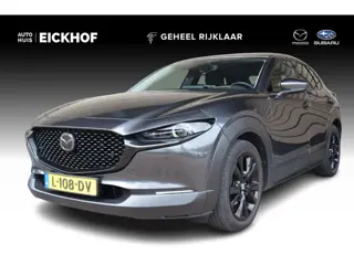 Mazda CX-30 2.0 e-SkyActiv-X M Hybrid Luxury - 1e Eigenaar - Dealer Onderhouden - Trekhaak - Black E