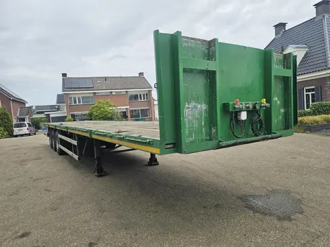 DRACO TXS 339. HEAVY DUTY FLATBED- CONTAINER LOCKS- BPW DRUM .