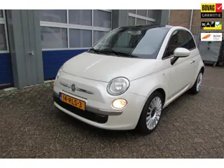 Fiat 500 0.9 TwinAir Lounge I open dak I Leder