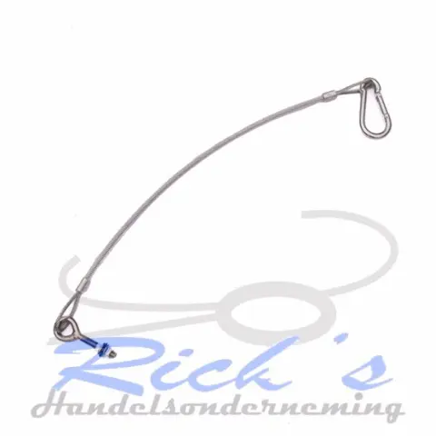 Achterklepkabel met karabijnhaak