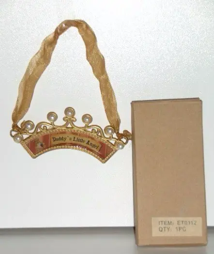 TEKSTPLAATJE MET DADDY’S LITTLE ANGEL 120 stuks Appletree