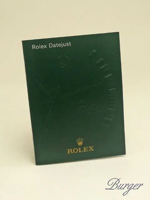 Rolex Datejust Manual Info Booklet 2005 German