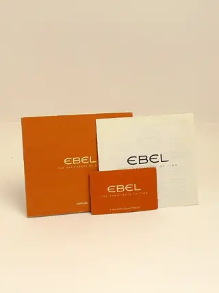 Ebel Certificate Booklet Set Sportwave Diver