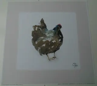 POSTER 33x33 cm DIEREN NIEUW