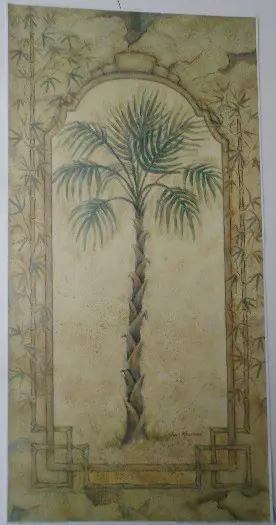 POSTER PALM CREATION II 60 x 30 cm NIEUW