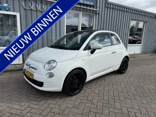 Fiat 500 0.9 TwinAir Lounge zwart dak (bj 2011)