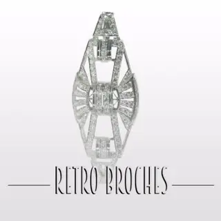 Retro broches aan een goede prijs