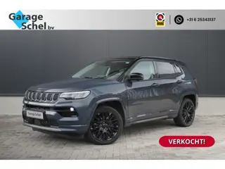Jeep Compass 4xe 240 Plug-in Hybrid Electric S - Leder - ACC - 360 camera - Navi - Blind Spot - LED 