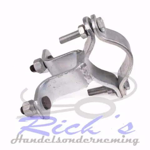 Reservewielhouder voor buisbevestiging