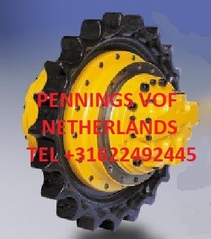 Rupsmotor eindaandrijving rijmotor final drive