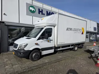 Mercedes-Benz Sprinter 416 2.2 CDI 432 HD Laadklep (Hollandia) Zijdeur in Bak TBj.2017 Bakwagen
