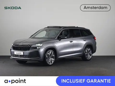 Skoda Kodiaq 1.5 TSI PHEV Sportline Business 204 pk Automaat | Verlengde garantie | Navigatie | Pano