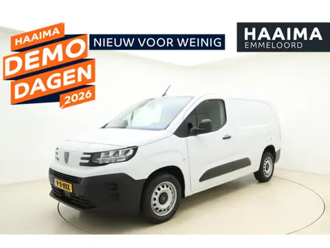 Peugeot Partner 1.5 BlueHDI 100pk Asphalt Long L2 | Laadvloer + Binnenbetimmering l Achteruitrij cam