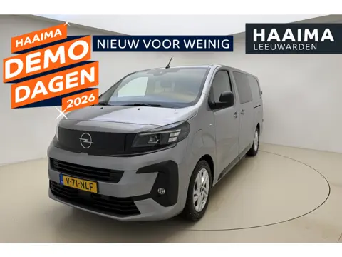 Opel Vivaro Electric L3 75 kWh DC | Schuifdeur links | Laadruimte afwerking | LED verlichting | Bump