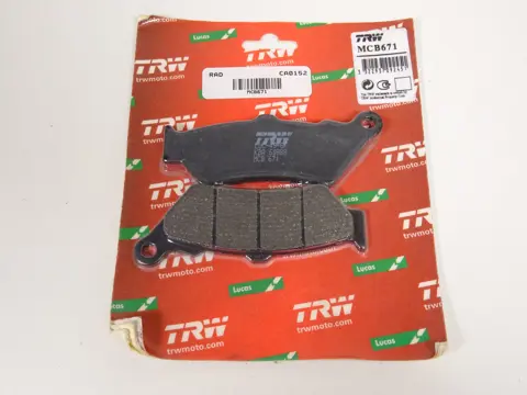 REMBLOKKEN ACHTER BMW K 1600 GT 2011 - 2016