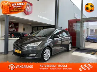 Ford C-MAX 1.0 Titanium,Nieuwstaat,Unieke Kilometerstand,100% Onderhouden,Navigatie,Achteruitrijcame