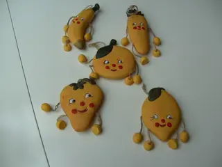 FRUIT – GROENTEN 5 DELIG MUUR DECORATIE NIEUW