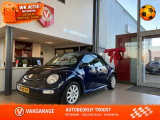 Volkswagen New Beetle Cabriolet 1.6 Turijn Comfort,NL Auto,1E Eigenaar,100%Onderhouden,Stuurbekracht