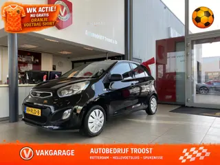 Kia Picanto 1.0 CVVT,5 Deurs,5Zits,Stuurbekrachting,Centrale Deurvergrendeling,Ipod Usb Aansluiting,