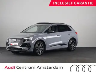 Audi Q4 e-tron 40 Launch edition S Competition 77 kWh 204pk | SOH 96,62% | Panoramadak | Elektrisch 