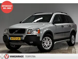 Volvo XC90 2.5 T Exclusive/ D-Riem Verv. 281.000KM!/ 7-Persoons/ HISTORIE!/ Trekhaak/ Leer+Stoelverw