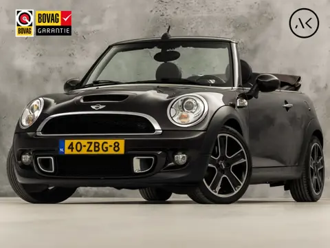 MINI Cabrio 1.6 Cooper S 184Pk Automaat (NAVIGATIE, CLIMATE, XENON, STOELVERWARMING, SPORTSTOELEN, C