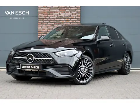 Mercedes-Benz C-Klasse 300 e 4MATIC AMG Line | Distronic+ | Massage | Burmester | Panoramadak | Memo