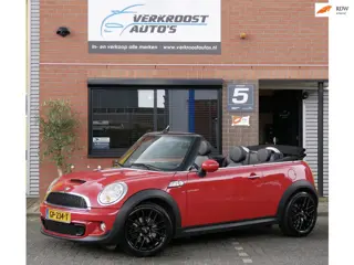 Mini Cabrio 1.6 Cooper S automaat. clima. stoelvewrm. leder