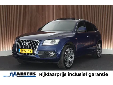 Audi Q5 3.0 TFSI 272pk Automaat quattro 2x S-Line Panoramadak Trekhaak Leder Camera Stoelverwarming 