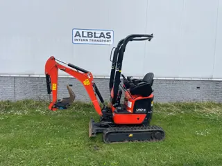 Kubota U10-5 graafmachine 2023 slechts 552 uur! (bj 2023)