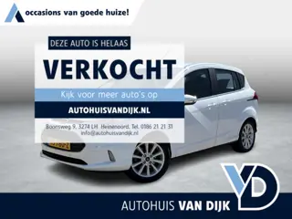 Ford B-Max 1.0 EcoBoost Titanium | NL Auto/Voll.Historie/Navi/Camera/Clima/Cruise/Stoel+Voorruitverw