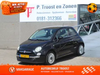 Fiat 500 1.2 Lounge Panoramadak/Airco/Radio-CD speler/Multifunctioneel stuurwiel/Bluetooth/15'' Lich