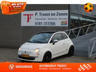 Fiat 500 0.9 TwinAir Turbo Rivièra Maison Panoramadak/Lederen bekleding/Climate control/Licht metale