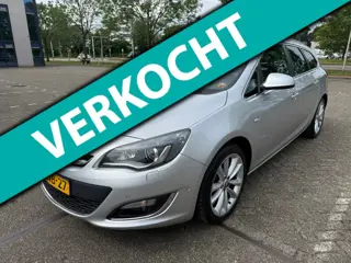 Opel Astra Sports Tourer 1.4 Turbo Sport + /NAP / APK / AIRCO / LEER / CAMERA / TREKHAAK / 2 SLEUTEL