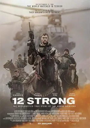 12 STRONG filmposter.