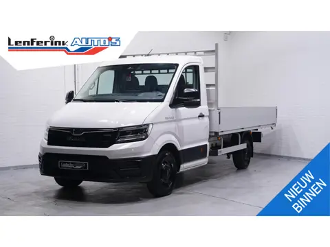 MAN TGE 3.140 140 pk DSG Aut. Pick Up / Open Laadbak Navi, Camera, Trekhaak 3.000 kg, LxBxH 383x225x