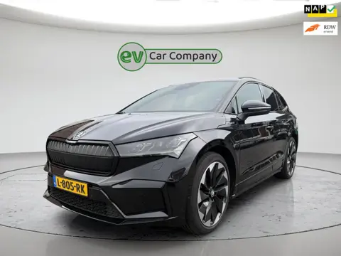 Skoda Enyaq iV 60 Sportline | SOH 92% | Keyless | Trekhaak | Adapt. Cruise | Camera | Dodehoek detec