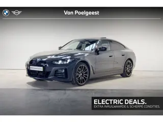 BMW i4 eDrive35 M Sport Edition | M-Sport Pro | Schuifdak | Leder | Harman Kardon | Dravit Grau Indi