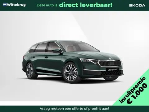 Škoda Octavia Combi 1.5 TSI MHEV Business Edition Plus / 18" Lichtmetalen velgen / Panoramadak / Sui