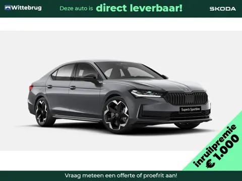 Škoda Superb 1.5 TSI PHEV Sportline Business / Trekhaak / Lichtmetalen velgen 19" Torcular / CANTON 