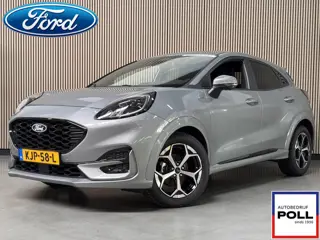 Ford Puma 155pk Eco Hybrid Automaat ST-Line X Led Matrix Leder Navi 360 Camera Adap Cruise Winter Do