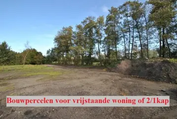 Aan Nederlandse grens groot bouwperceel, ook te vergroten