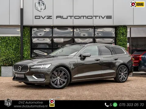 Volvo V60 2.0 T8 390PK Recharge AWD Inscription | SOH 100% | Pano | H/K Sound | Cam | Trekhaak