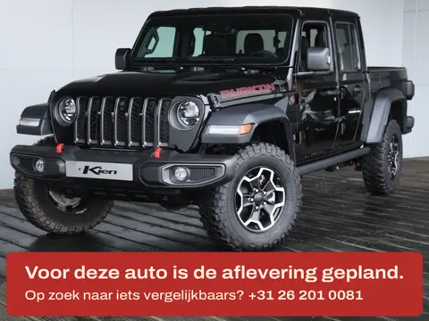 Jeep Gladiator Rubicon 3.6 V6 |  Grijs kenteken | mogelijk 5 persoons | luxe Lederen Bekleding