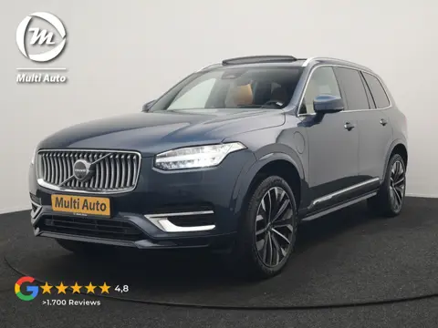 Volvo XC90 T8 Recharge AWD Ultimate Bright 7 Persoons LONG RANGE PHEV 455pk Dealer O.H. | Trekhaak A