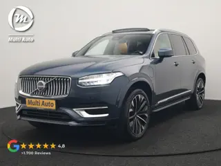 Volvo XC90 T8 Recharge AWD Ultimate Bright 7 Persoons LONG RANGE PHEV 455pk Dealer O.H. | Trekhaak A