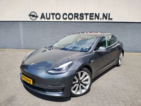 Tesla Model 3 Long Range AWD 75kWh 19"Lmv Autopilot Panoramadak Navi Ecc Camera's Adap.Cruise Leder 