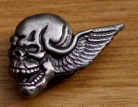 Concho " Doodshoofd met vleugel "